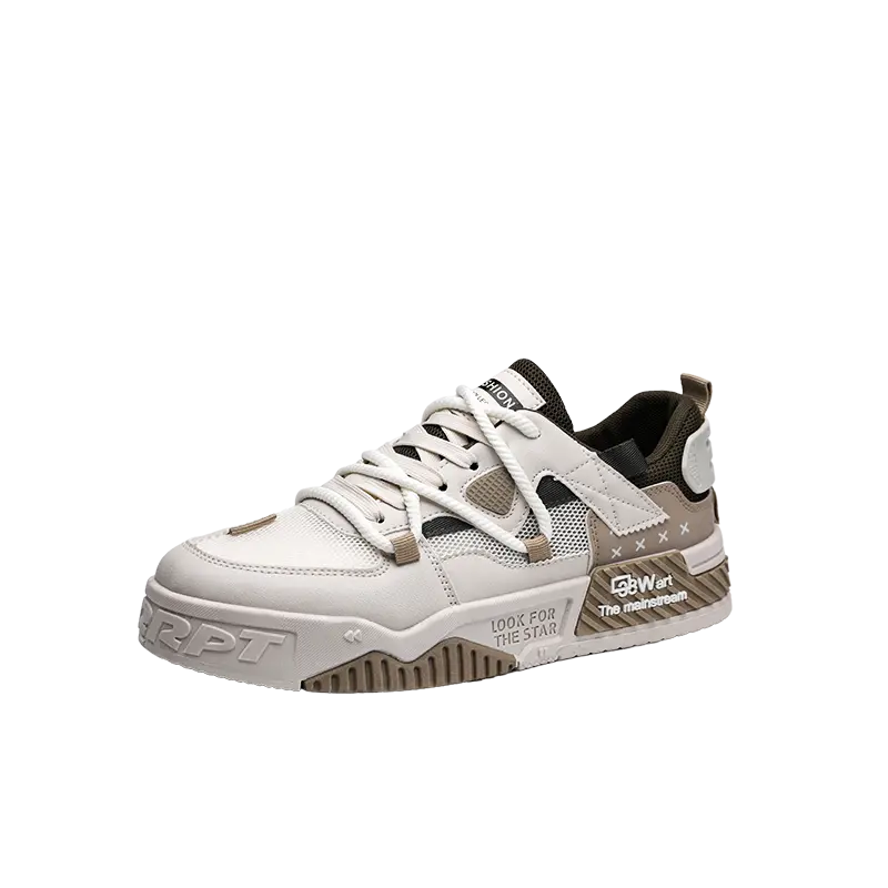 SHOUBA Низкие скейтерские кроссовки мужские бежево-зеленые, цвет Beige Green
SHOUBA Низкие скейтерские кроссовки мужские бежево-зеленые, цвет Beige Green