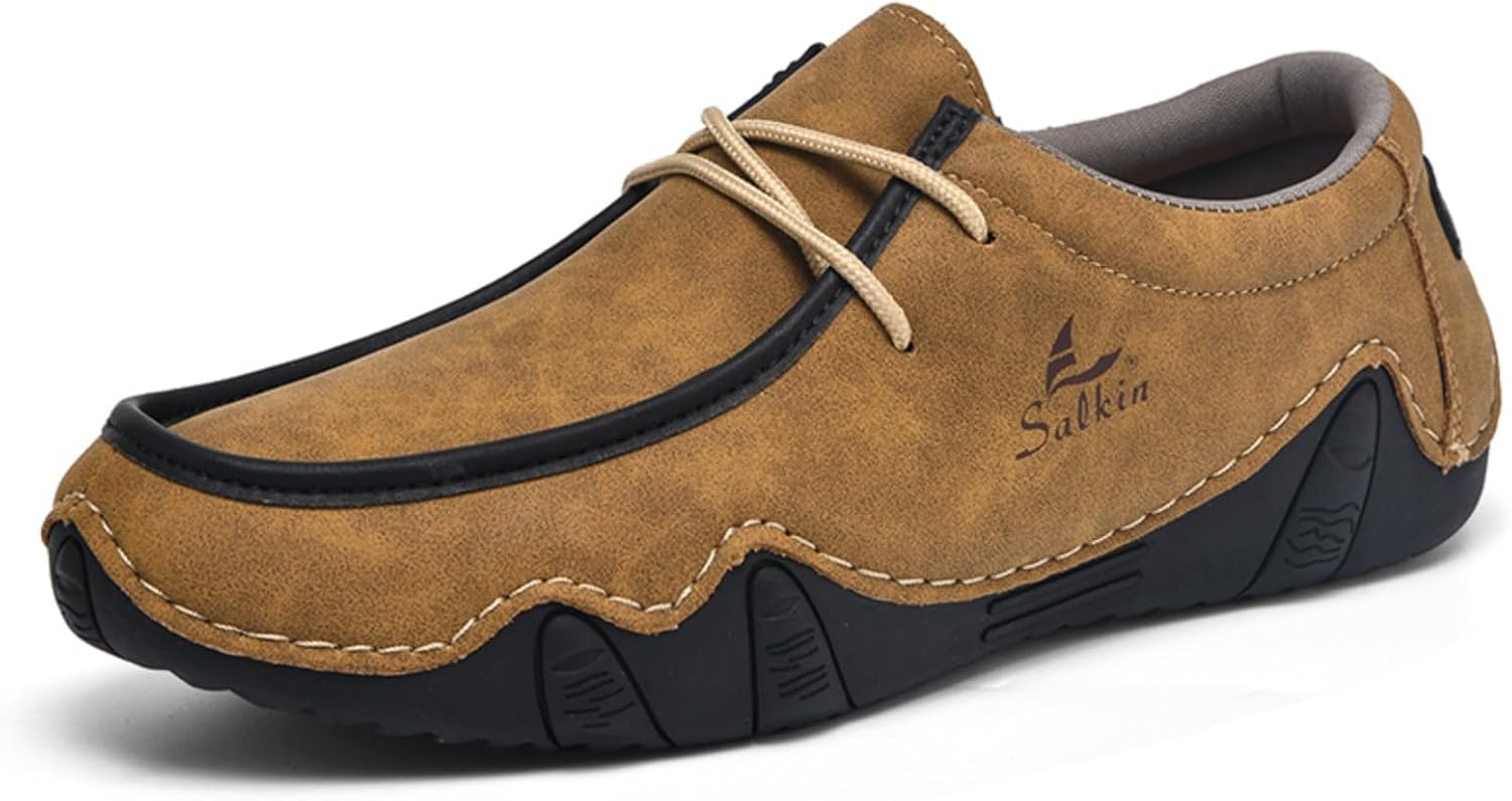 Мужские повседневные модные кроссовки - для вождения, ходьбы, походов, мягкие мокасины - стильная обувь для различных случаев Kpdwfms, золотой
Мужские повседневные модные кроссовки - для вождения, ходьбы, походов, мягкие мокасины - стильная обувь для различных случаев Kpdwfms, золотой