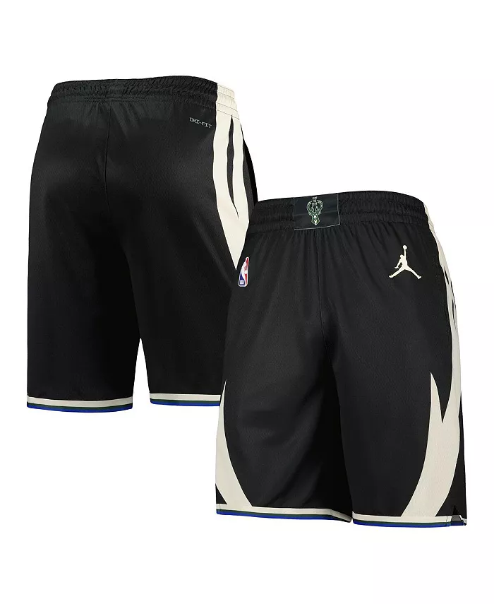 Мужские шорты для игры Milwaukee Bucks 2022/2023 Statement Edition Swingman Performance, черные Jordan
Мужские шорты для игры Milwaukee Bucks 2022/2023 Statement Edition Swingman Performance, черные Jordan