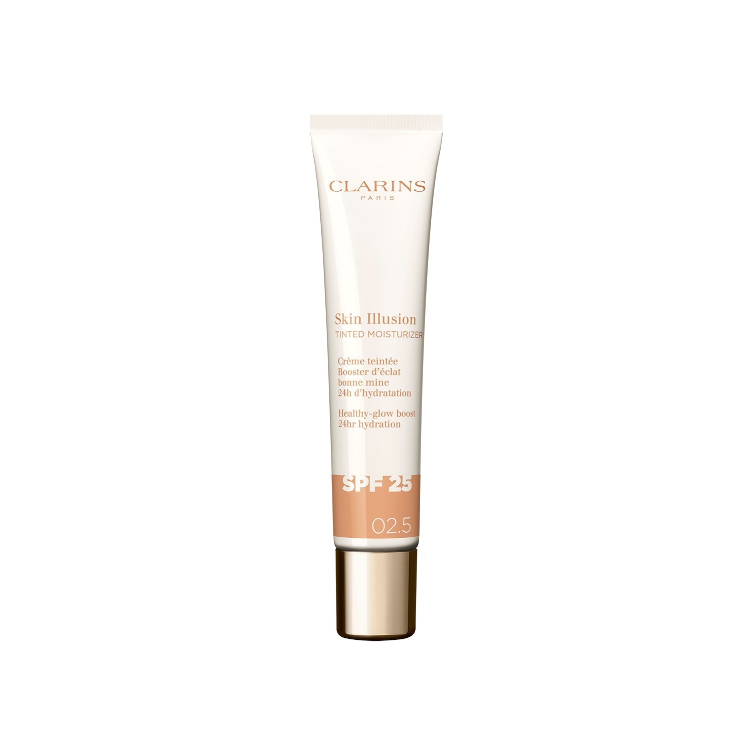 BB-крем skin illusion tinted moisturizer spf 25 Clarins, 2,5, объем 40 мл
BB-крем skin illusion tinted moisturizer spf 25 Clarins, 2,5, объем 40 мл