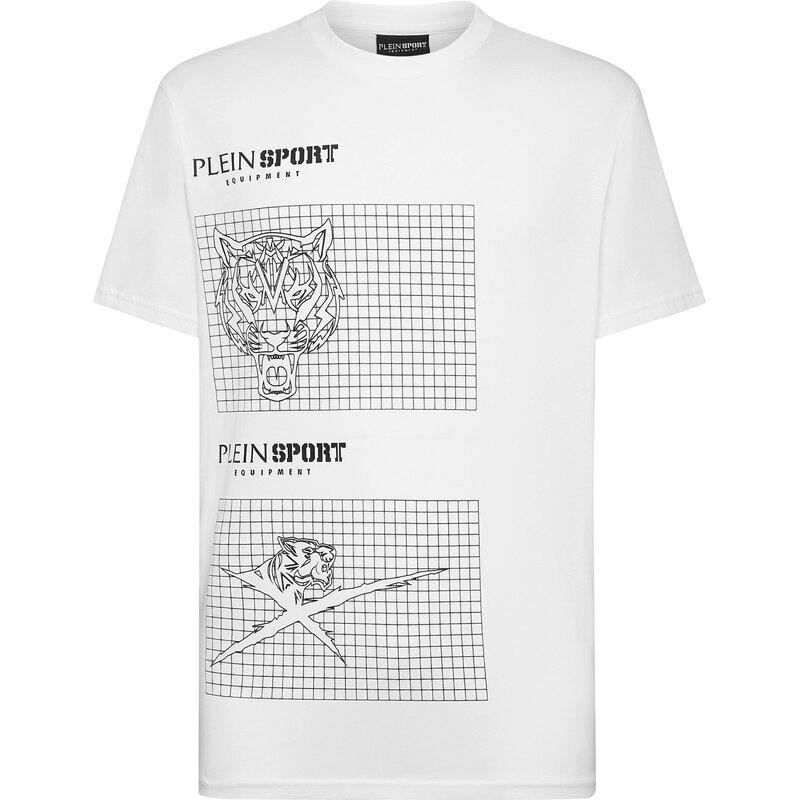 Футболка с тигром Plein Sport, белый
Футболка с тигром Plein Sport, белый