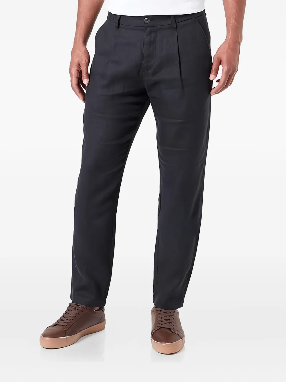 Льняные брюки с защипами Marc O'Polo, черный
Льняные брюки с защипами Marc O'Polo, черный