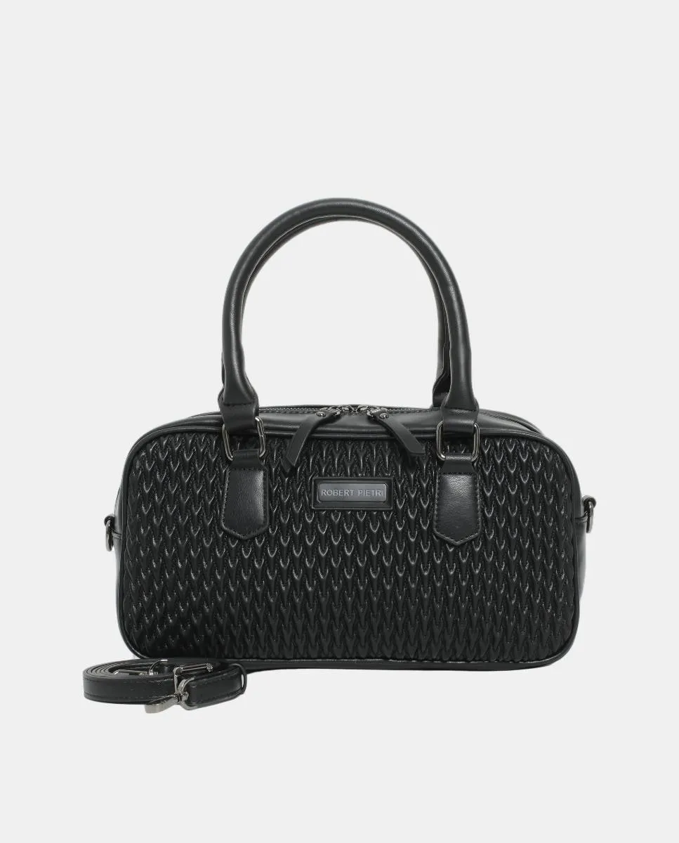 Сумка для боулинга из ПУ на молнии Robert Pietri, черный
Сумка для боулинга из ПУ на молнии Robert Pietri, черный