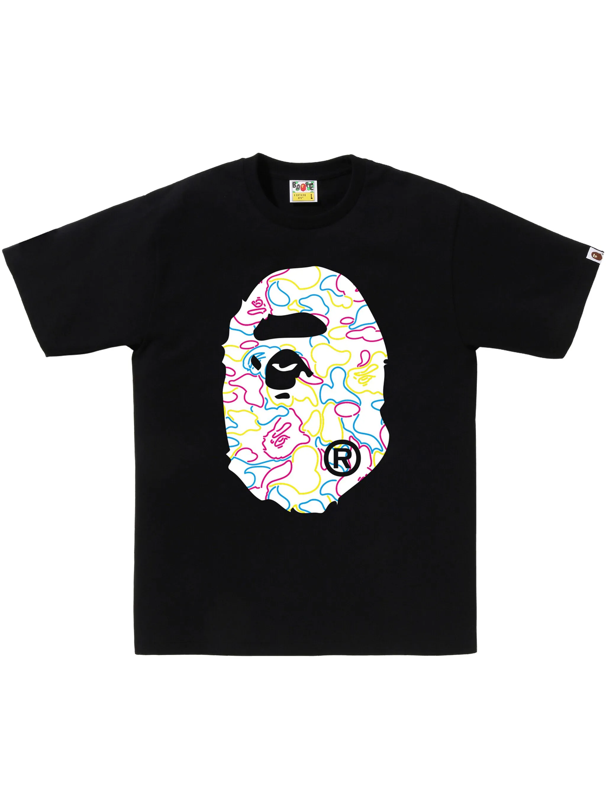 Футболка Ape Head A Bathing Ape, черный
Футболка Ape Head A Bathing Ape, черный