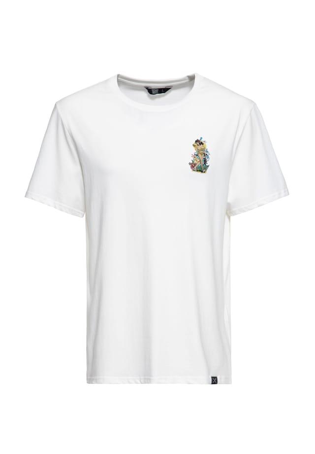 Футболка с большим принтом на спине Я воплощаю свои мечты King Kerosin, белый
Футболка с большим принтом на спине Я воплощаю свои мечты King Kerosin, белый