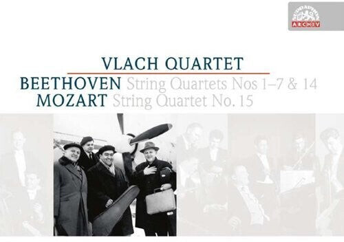 CD диск Beethoven / Mozart / Vlach / Snitil / Kodousek: Beethoven: String Quartets Nos 1-7 & 14 / Mozart: String Quartet No 15
CD диск Beethoven / Mozart / Vlach / Snitil / Kodousek: Beethoven: String Quartets Nos 1-7 & 14 / Mozart: String Quartet No 15