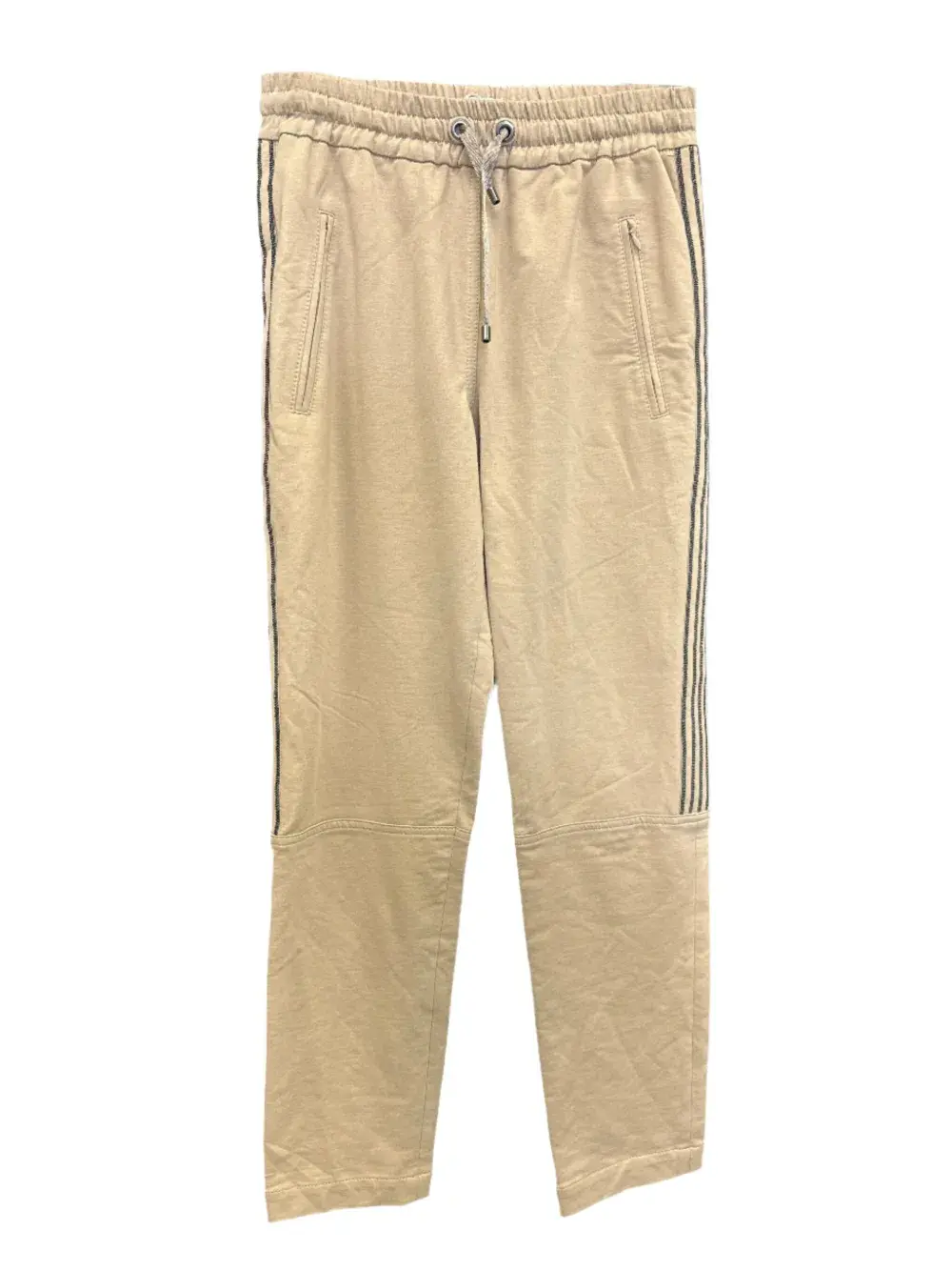 Брюки с кулиской и лампасами Brunello Cucinelli, нейтральный
Брюки с кулиской и лампасами Brunello Cucinelli, нейтральный