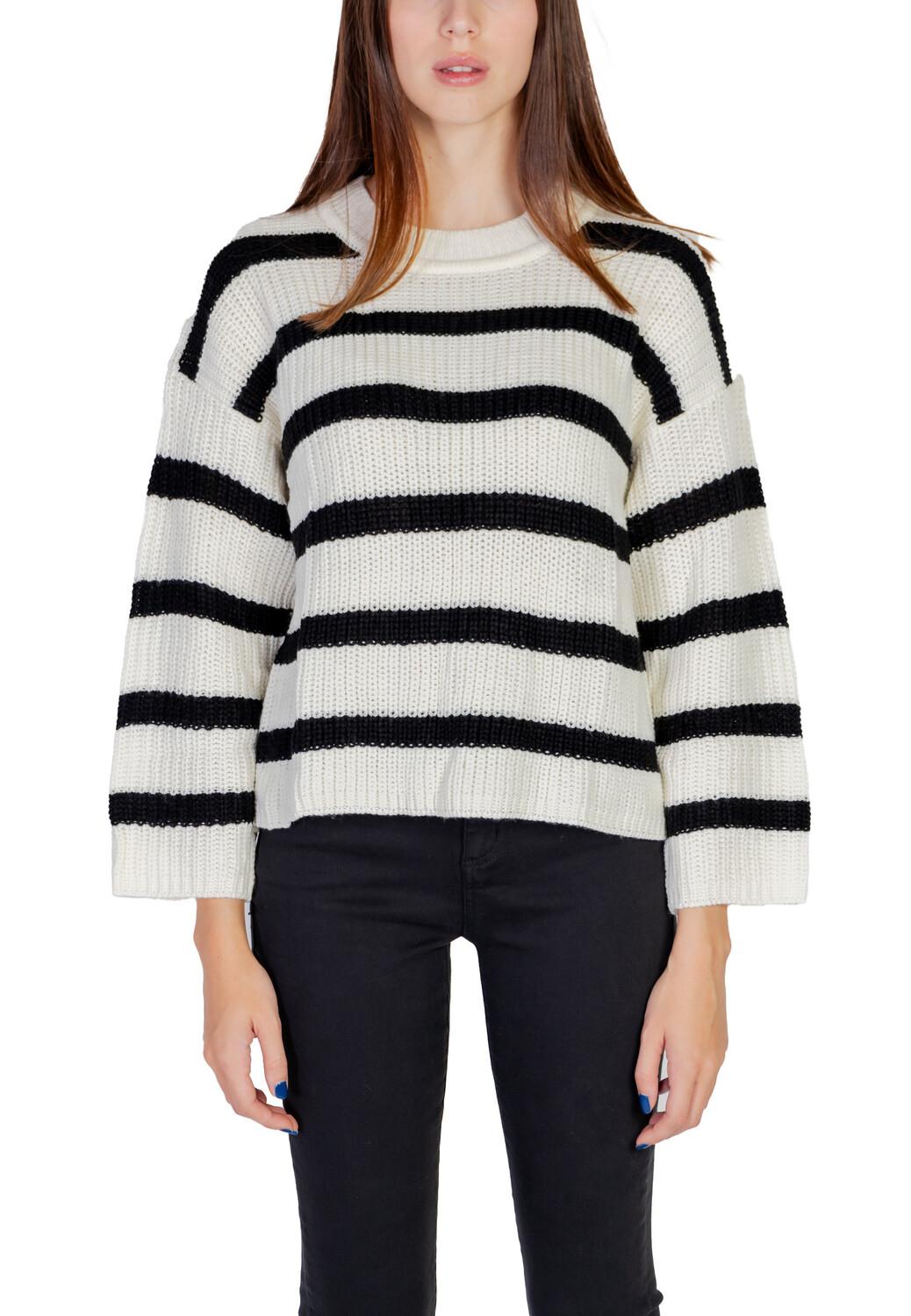 Джемпер ONLY свободного кроя, белый/черный
Джемпер ONLY свободного кроя, белый/черный