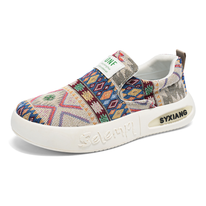 King Jinmai Скользостойкие амортизирующие быстросохнущие износостойкие мужские низкие скейтерские кроссовки Beige, цвет Beige 
King Jinmai Скользостойкие амортизирующие быстросохнущие износостойкие мужские низкие скейтерские кроссовки Beige, цвет Beige