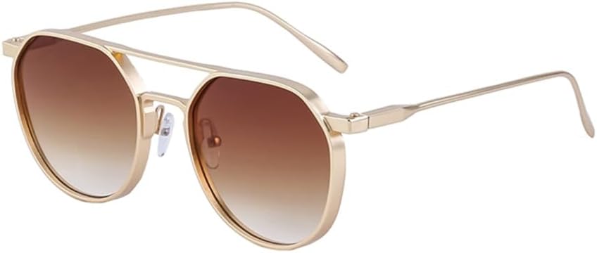 Винтажные круглые солнцезащитные очки для женщин в стиле панк, солнцезащитные очки для мужчин в стиле ретро стимпанк, очки с защитой от УФ-излучения UV400 HDUBFY, C3 Gold Brown
Винтажные круглые солнцезащитные очки для женщин в стиле панк, солнцезащитные очки для мужчин в стиле ретро стимпанк, очки с защитой от УФ-излучения UV400 HDUBFY, C3 Gold Brown