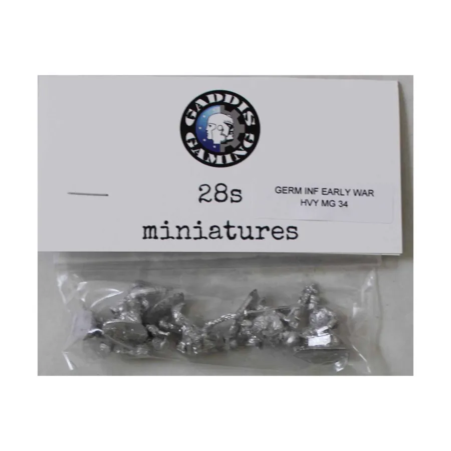 GEW Heavy MG 34 и экипаж, WWII Miniatures - Germany - Early War - Infantry (28mm)
GEW Heavy MG 34 и экипаж, WWII Miniatures - Germany - Early War - Infantry (28mm)