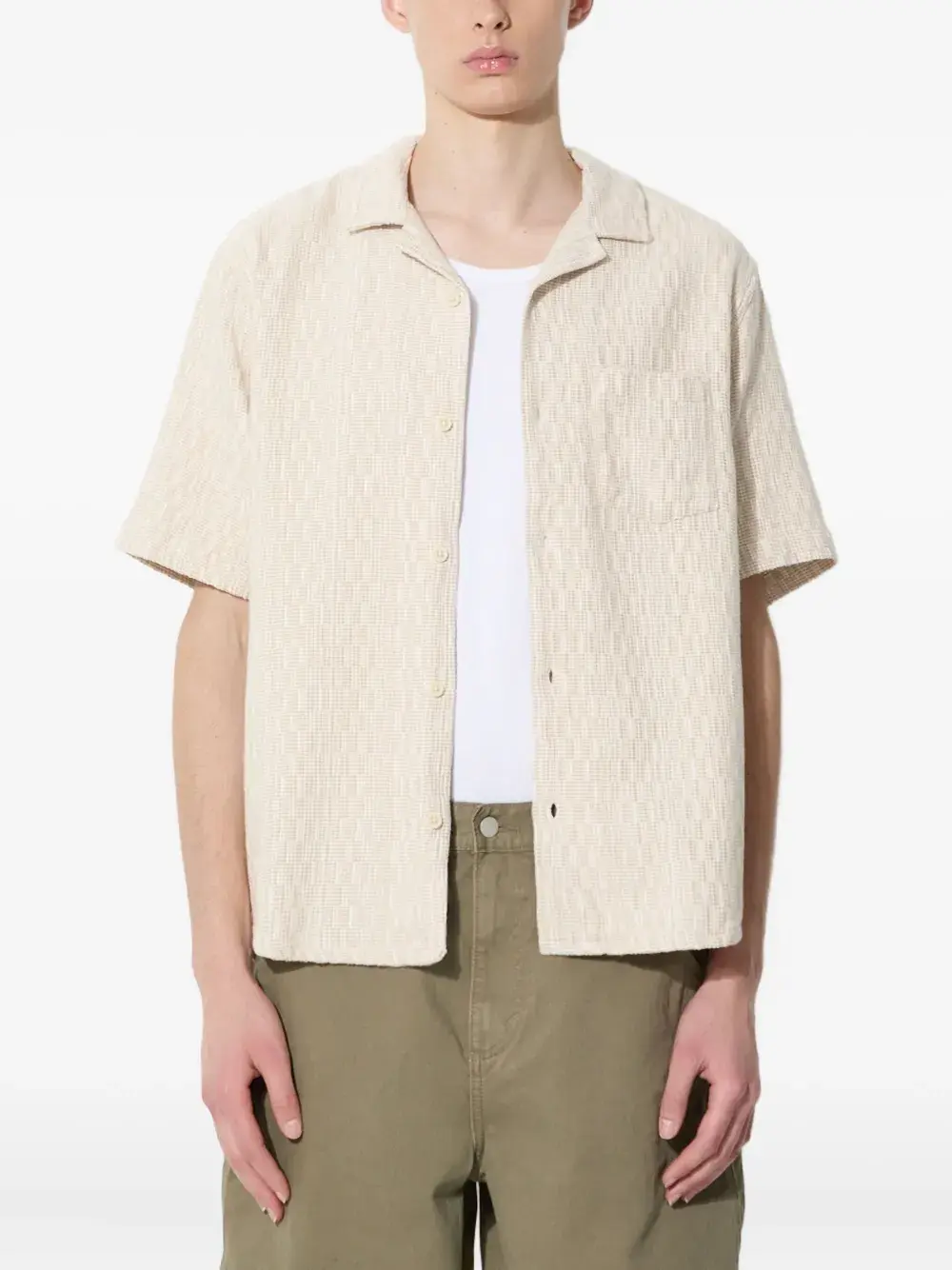 Текстурированная рубашка с нагрудным карманом Corridor, нейтральный
Текстурированная рубашка с нагрудным карманом Corridor, нейтральный