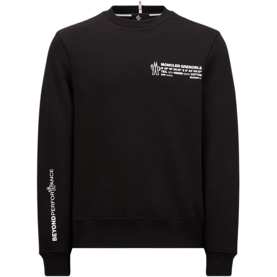 Свитшот с логотипом Moncler Grenoble, черный
Свитшот с логотипом Moncler Grenoble, черный