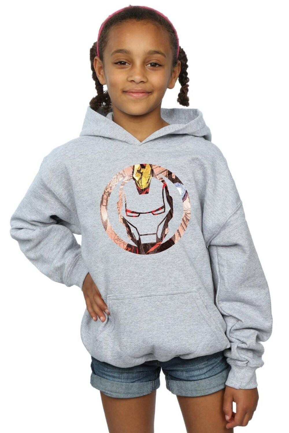 Толстовка с символом «Железный человек» Marvel, серый
Толстовка с символом «Железный человек» Marvel, серый