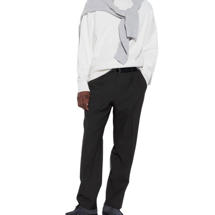 Повседневные брюки мужские черные Uniqlo, черный 
Повседневные брюки мужские черные Uniqlo, черный