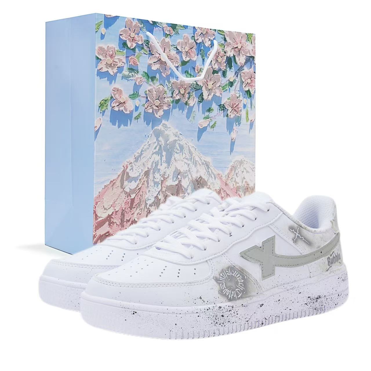 XTEP Кроссовки Air Force One с низким верхом для скейтборда, противоскользящие, износостойкие, мужские, белые, серые
XTEP Кроссовки Air Force One с низким верхом для скейтборда, противоскользящие, износостойкие, мужские, белые, серые