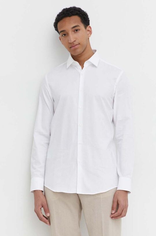 Хлопчатобумажная рубашка Hugo, белый
Хлопчатобумажная рубашка Hugo, белый