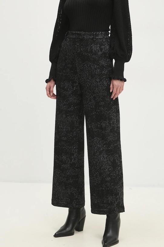 Брюки с шерстью Answear.Lab, черный 
Брюки с шерстью Answear.Lab, черный