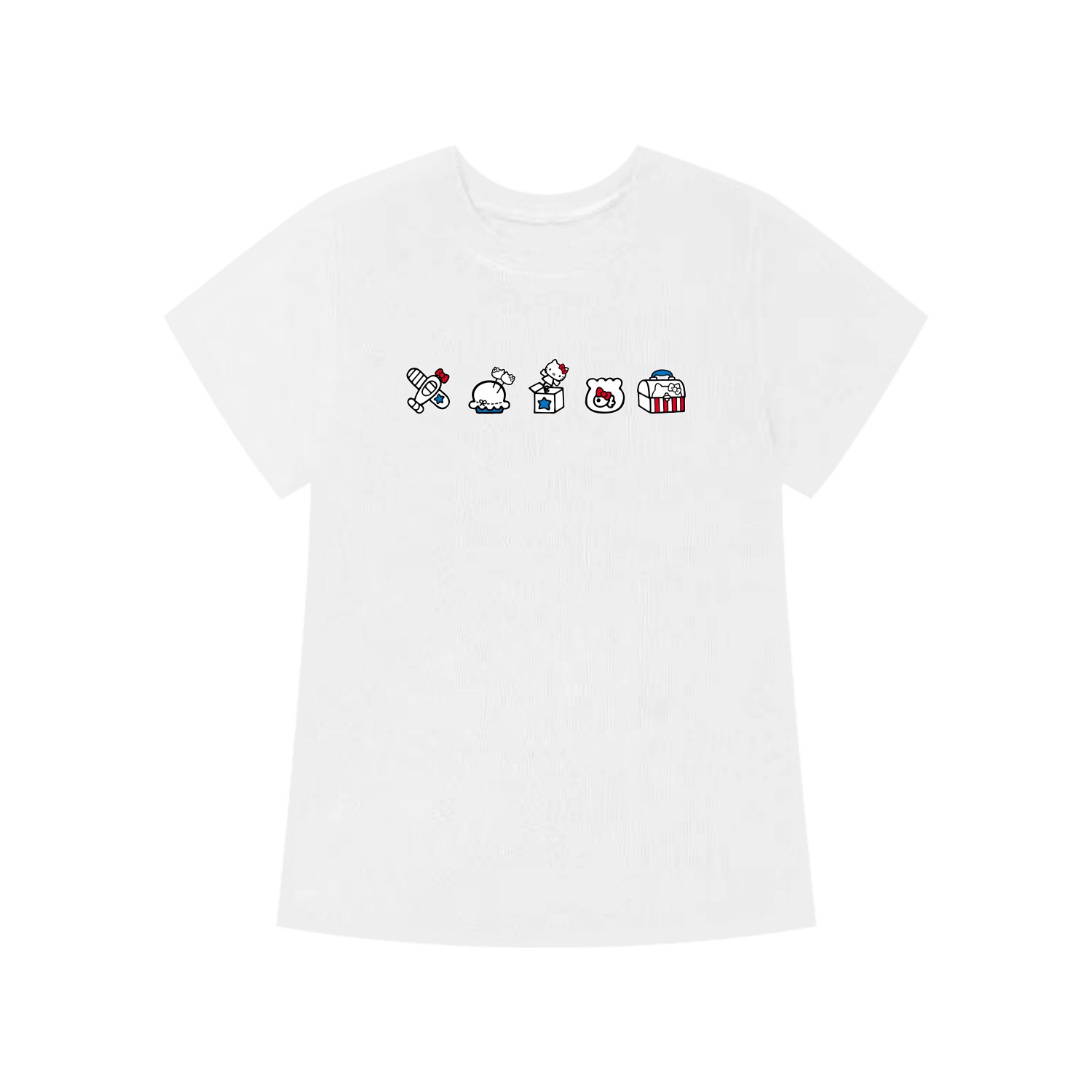 Футболка Hello Kitty Unisex Sanrio, белый
Футболка Hello Kitty Unisex Sanrio, белый