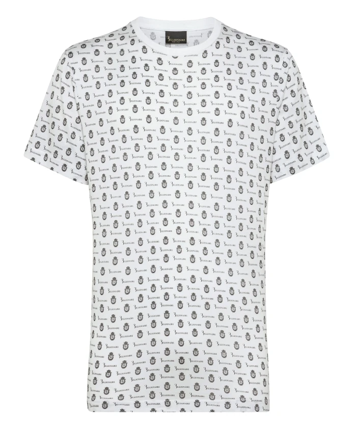 Футболка с круглым вырезом, эмблема SS Billionaire, белый
Футболка с круглым вырезом, эмблема SS Billionaire, белый