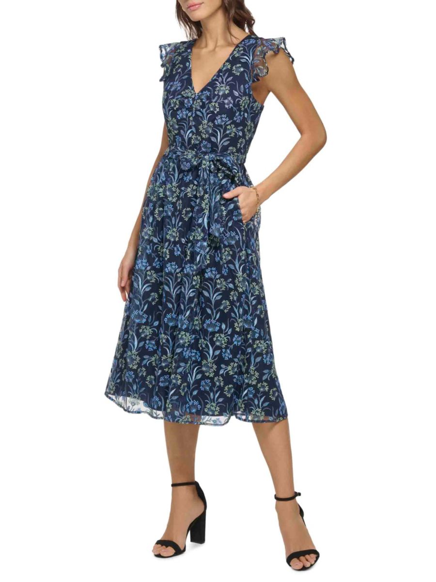 Платье-футляр с цветочным принтом и рукавами-крылышками Kensie, цвет Navy Green
Платье-футляр с цветочным принтом и рукавами-крылышками Kensie, цвет Navy Green