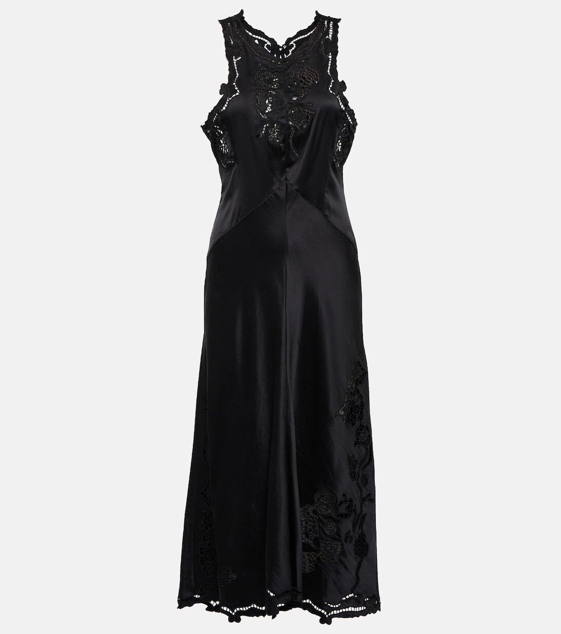 Платье миди Jadel из смесового шелка с вышивкой ISABEL MARANT, черный
Платье миди Jadel из смесового шелка с вышивкой ISABEL MARANT, черный