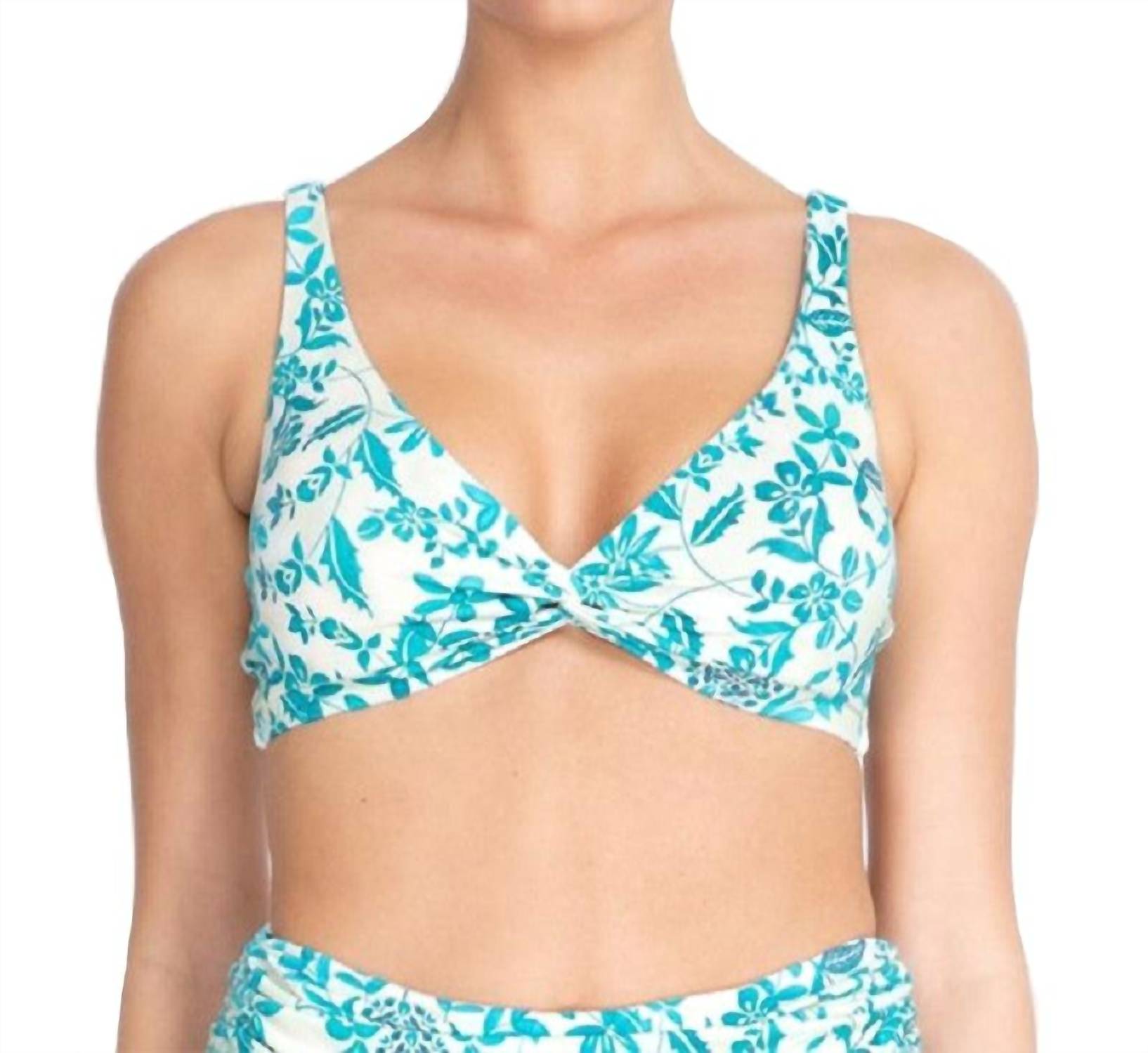 Топ бикини Ellyo Twist в синем цвете Multi Johnny Was
Топ бикини Ellyo Twist в синем цвете Multi Johnny Was