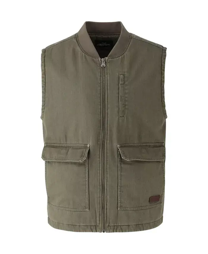 Мужской жилет All Year с эффектом "каменная мойка" в елочку Thorogood, зеленый
Мужской жилет All Year с эффектом "каменная мойка" в елочку Thorogood, зеленый