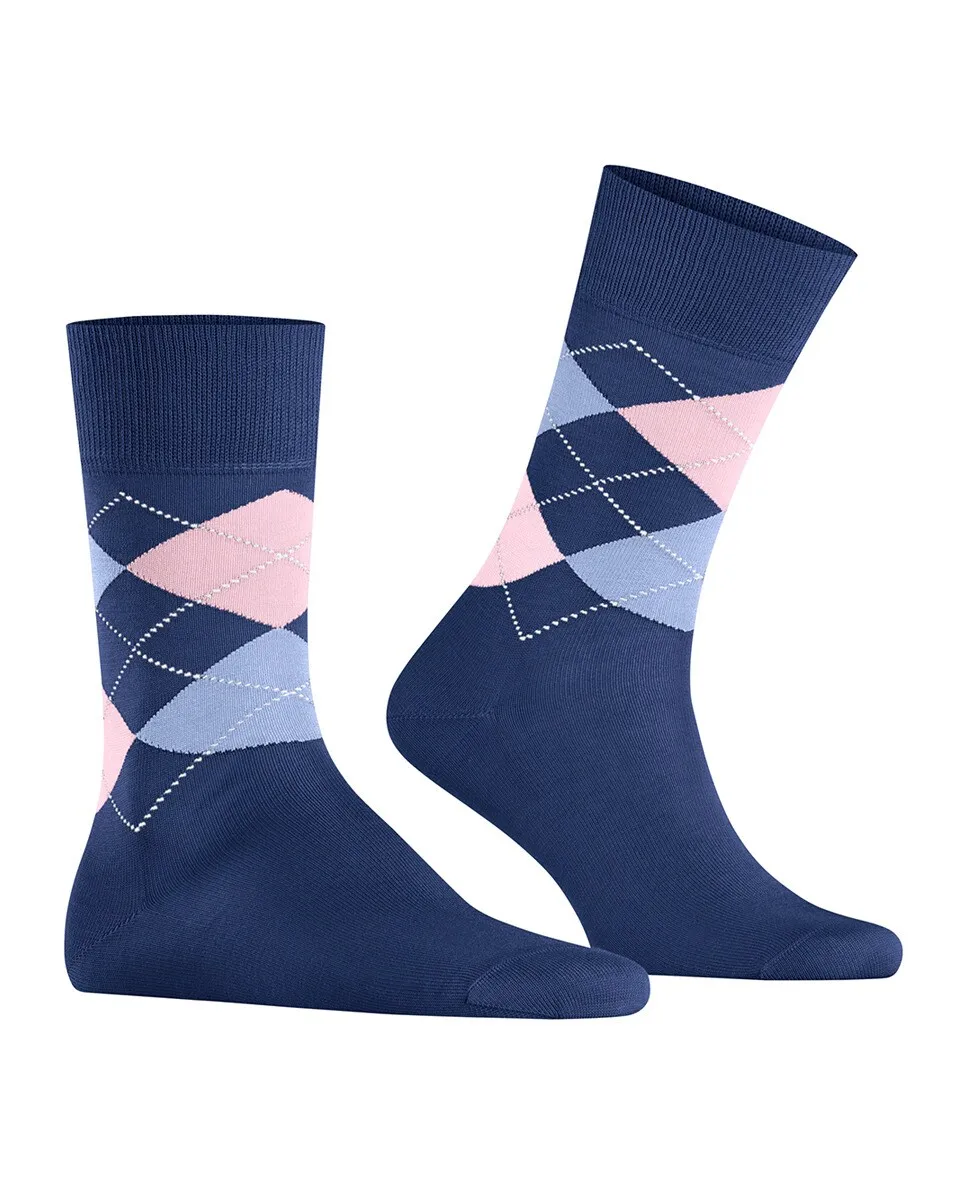 Мужские однотонные короткие носки на плоской подошве, один размер Burlington, синий 
Мужские однотонные короткие носки на плоской подошве, один размер Burlington, синий