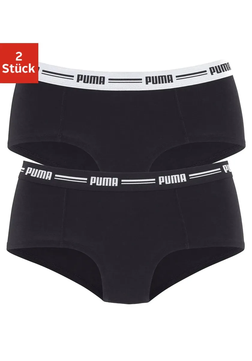 Трусики PUMA "Iconic" (2 шт. в упаковке) с характерным логотипом на поясе, черный
Трусики PUMA "Iconic" (2 шт. в упаковке) с характерным логотипом на поясе, черный