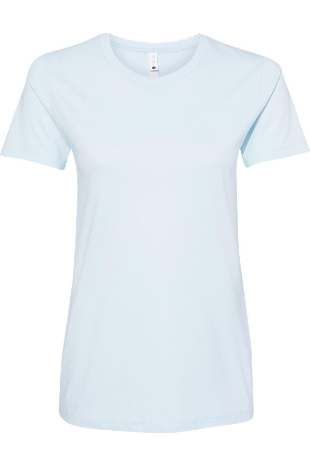 Женская хлопковая футболка Next Level, светло-голубой 
Женская хлопковая футболка Next Level, светло-голубой