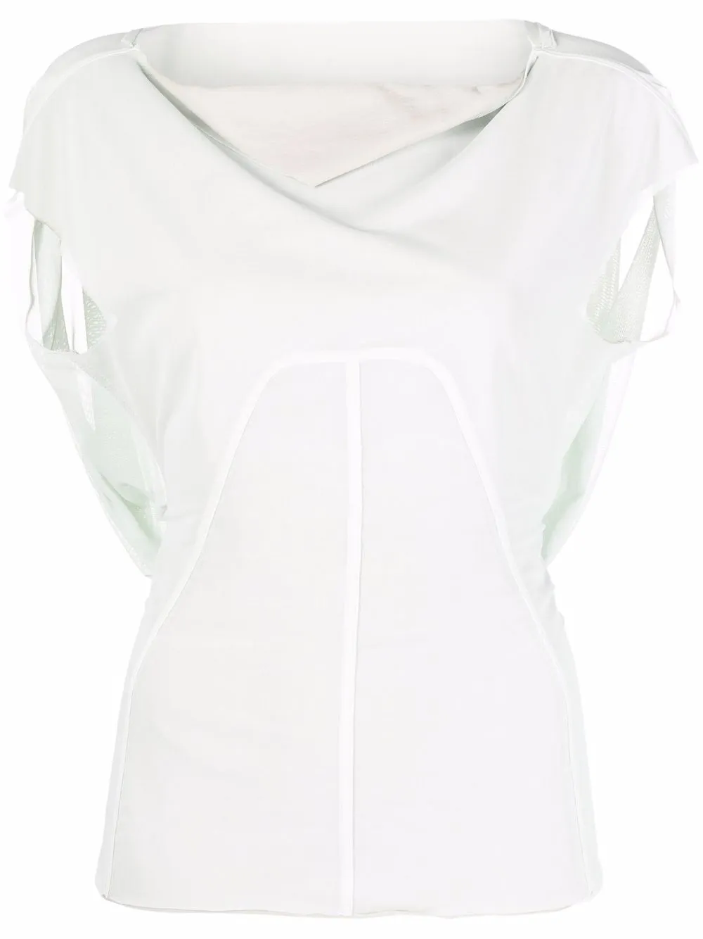 Топ с воротником-хомутом Rick Owens, серый
Топ с воротником-хомутом Rick Owens, серый