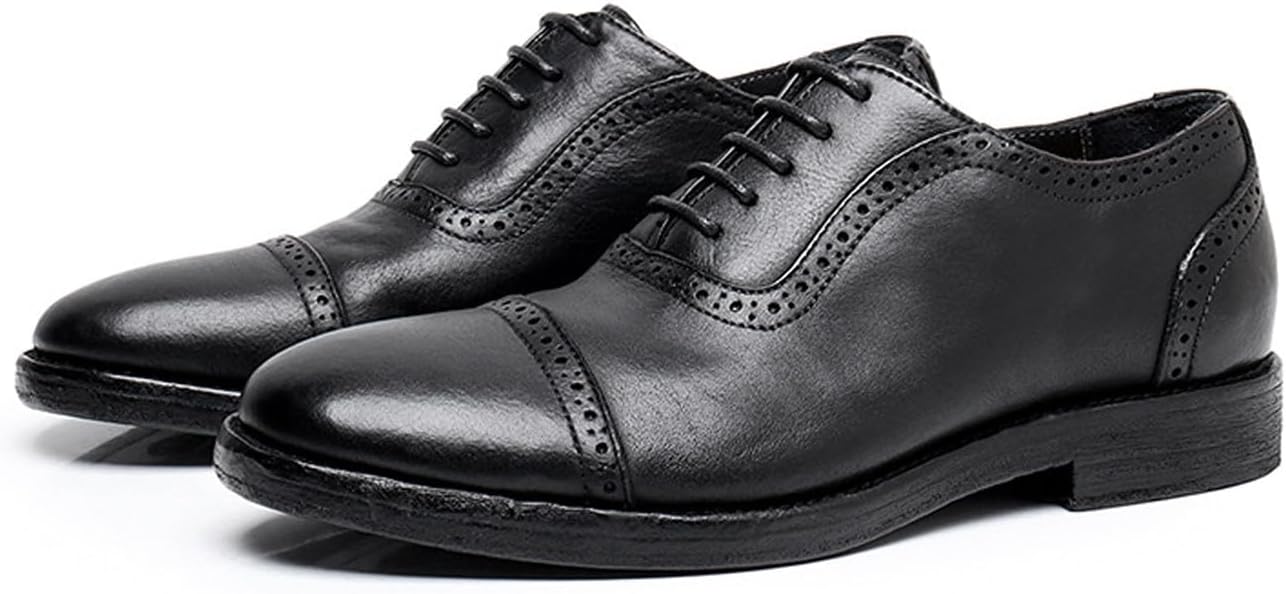 Мужские туфли оксфорды, классические формальные, из натуральной кожи, броги, оксфорды, модные, для бизнеса и повседневной носки, кожаная подошва, дерби, современные туфли для выпускного, свадьбы, под костюм и смокинг Santimon, черный
Мужские туфли оксфорды, классические формальные, из натуральной кожи, броги, оксфорды, модные, для бизнеса и повседневной носки, кожаная подошва, дерби, современные туфли для выпускного, свадьбы, под костюм и смокинг Santimon, черный