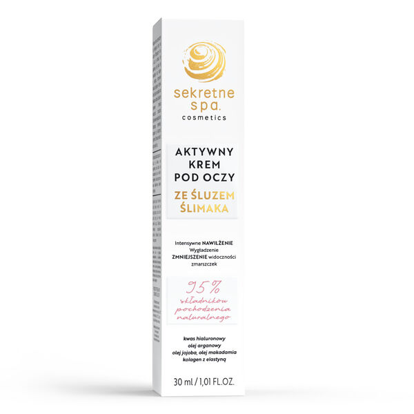 Активный крем для век с улиточной слизью, 30 мл Sekretnespa 
Активный крем для век с улиточной слизью, 30 мл Sekretnespa