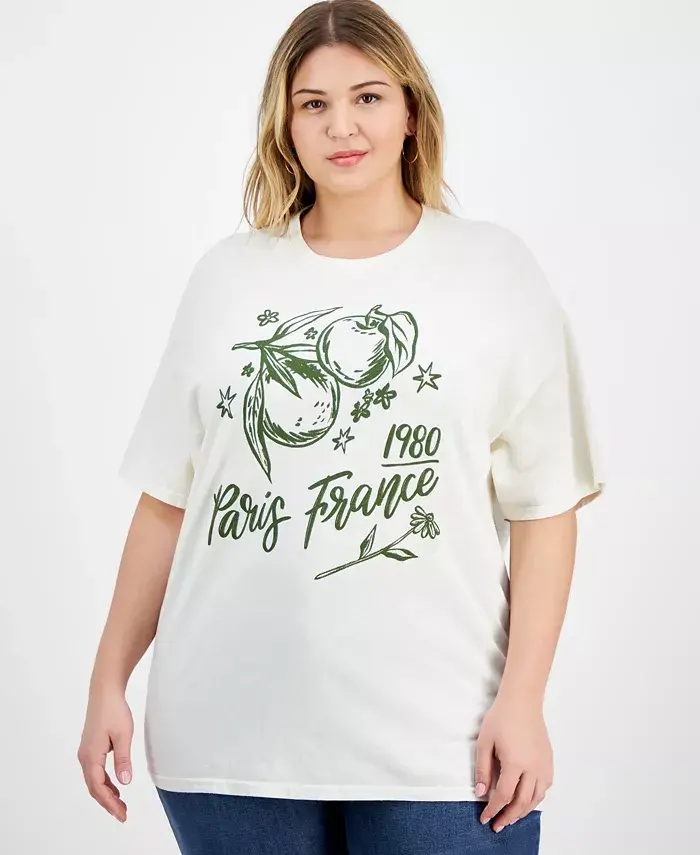 Трендовая хлопковая футболка больших размеров с изображением Парижа, Франция, 1980 Rebellious One, белый
Трендовая хлопковая футболка больших размеров с изображением Парижа, Франция, 1980 Rebellious One, белый