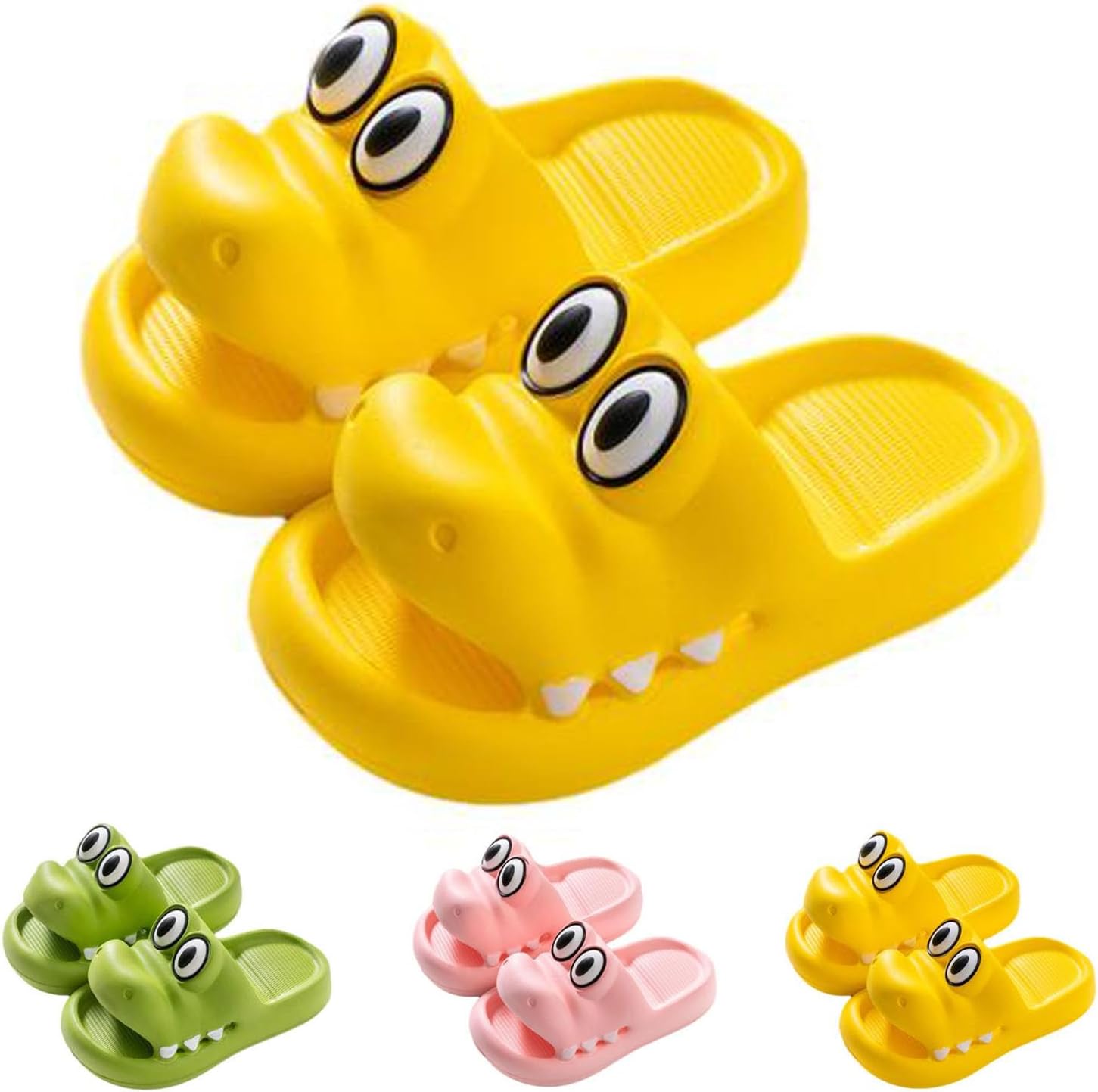 Мультяшные крокодильи шлепанцы для женщин и мужчин, тапочки с открытым носком, оригинальные пляжные сандалии с толстой подошвой (8-8.5(250 мм), зеленые) Znel
Мультяшные крокодильи шлепанцы для женщин и мужчин, тапочки с открытым носком, оригинальные пляжные сандалии с толстой подошвой (8-8.5(250 мм), зеленые) Znel