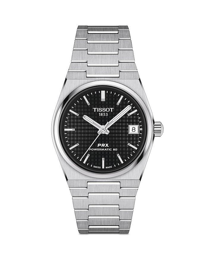 Часы Tissot PRX Powermatic 80, 35 мм, черный
Часы Tissot PRX Powermatic 80, 35 мм, черный