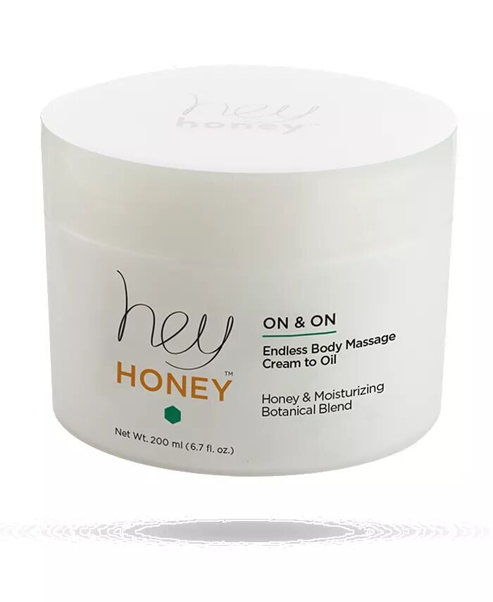 On and On Honey Cream to Oil для массажа тела, 200 мл Hey Honey
On and On Honey Cream to Oil для массажа тела, 200 мл Hey Honey