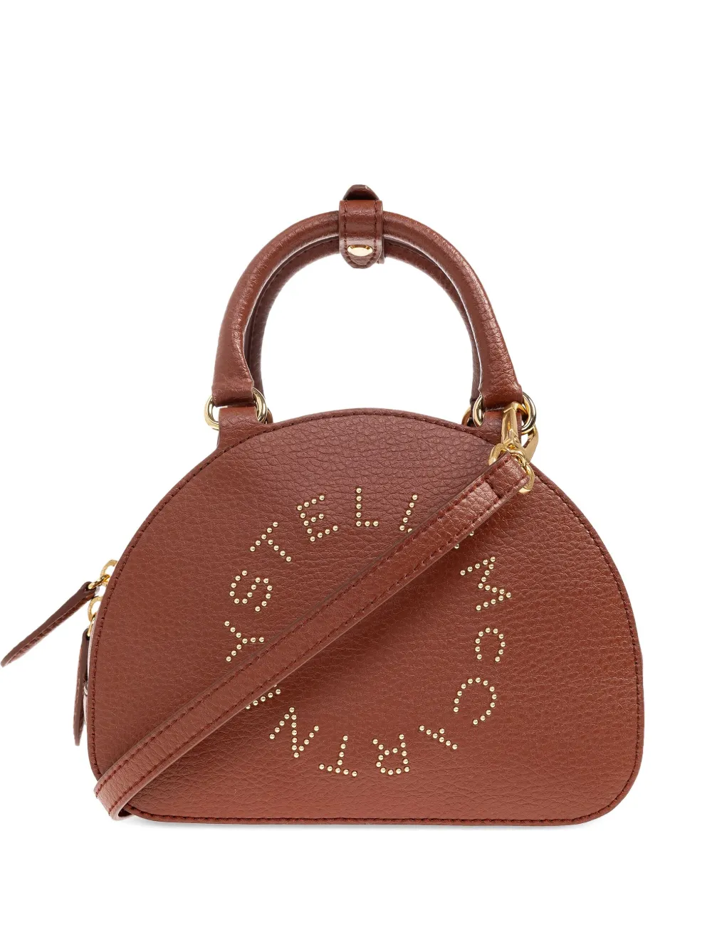 Сумка-тоут с украшением в виде заклепок Stella Mccartney, коричневый
Сумка-тоут с украшением в виде заклепок Stella Mccartney, коричневый