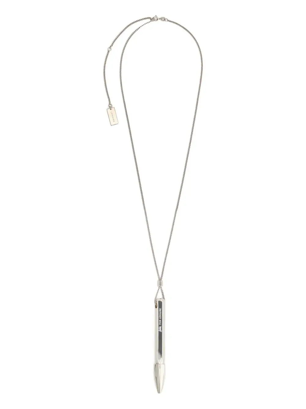Кулон-ручка Aubock на цепочке Lemaire, серебристый
Кулон-ручка Aubock на цепочке Lemaire, серебристый