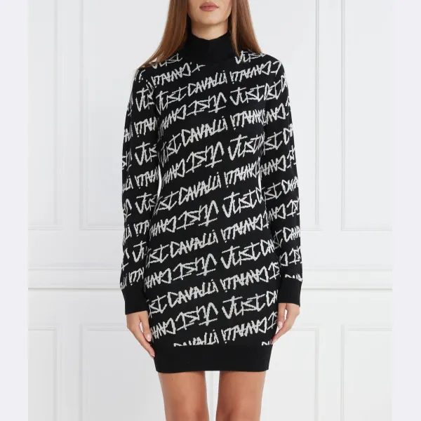 Платье с добавлением шерсти Just Cavalli, черный
Платье с добавлением шерсти Just Cavalli, черный