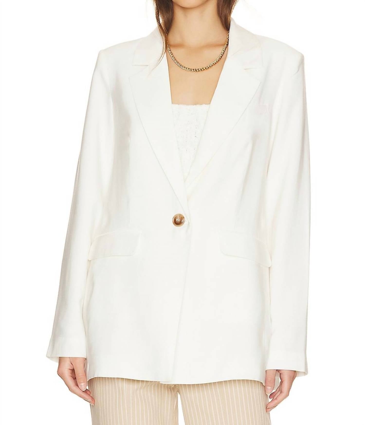 Блейзер Kora цвета сахарной пудры Sanctuary, Powdered Sugar
Блейзер Kora цвета сахарной пудры Sanctuary, Powdered Sugar