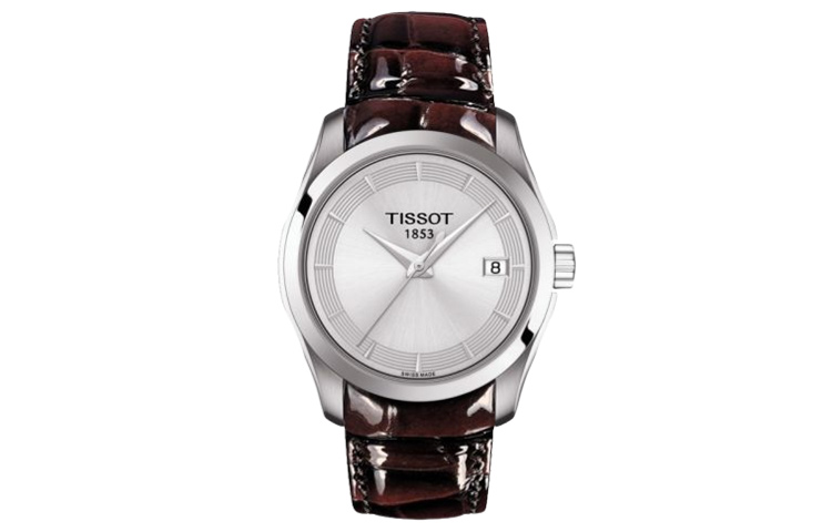 TISSOT Kutu Collection, кварцевый механизм, женские часы, 32 мм, серебристый циферблат, корпус из нержавеющей стали, кожаный ремешок
TISSOT Kutu Collection, кварцевый механизм, женские часы, 32 мм, серебристый циферблат, корпус из нержавеющей стали, кожаный ремешок