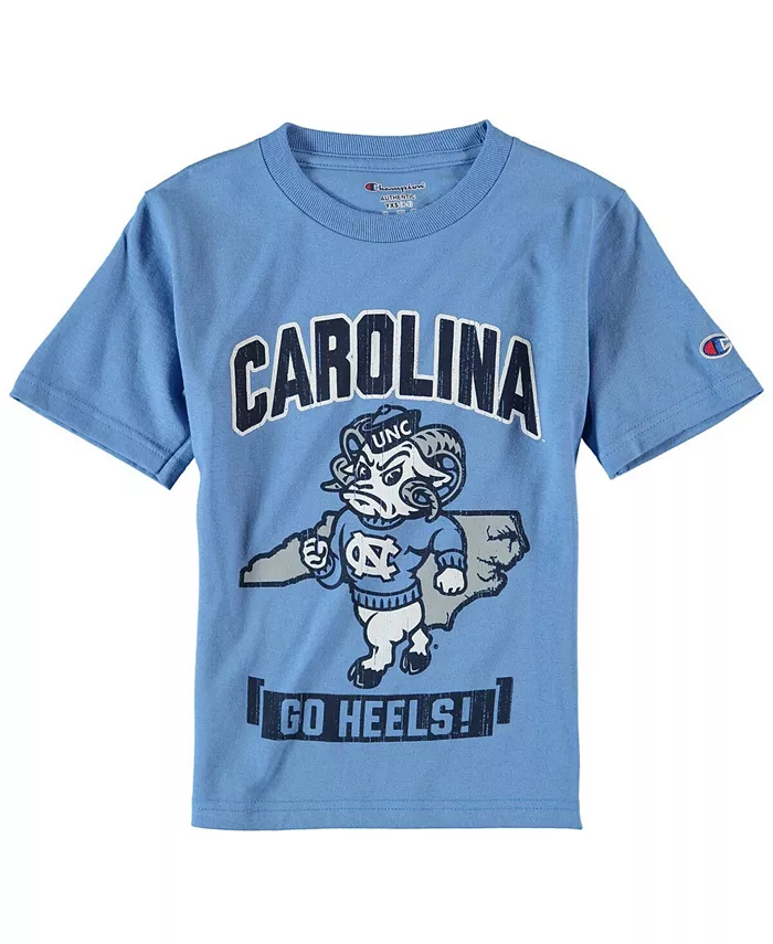 Футболка с мощным талисманом North Carolina Tar Heels для мальчиков, цвет Carolina Blue Champion
Футболка с мощным талисманом North Carolina Tar Heels для мальчиков, цвет Carolina Blue Champion
