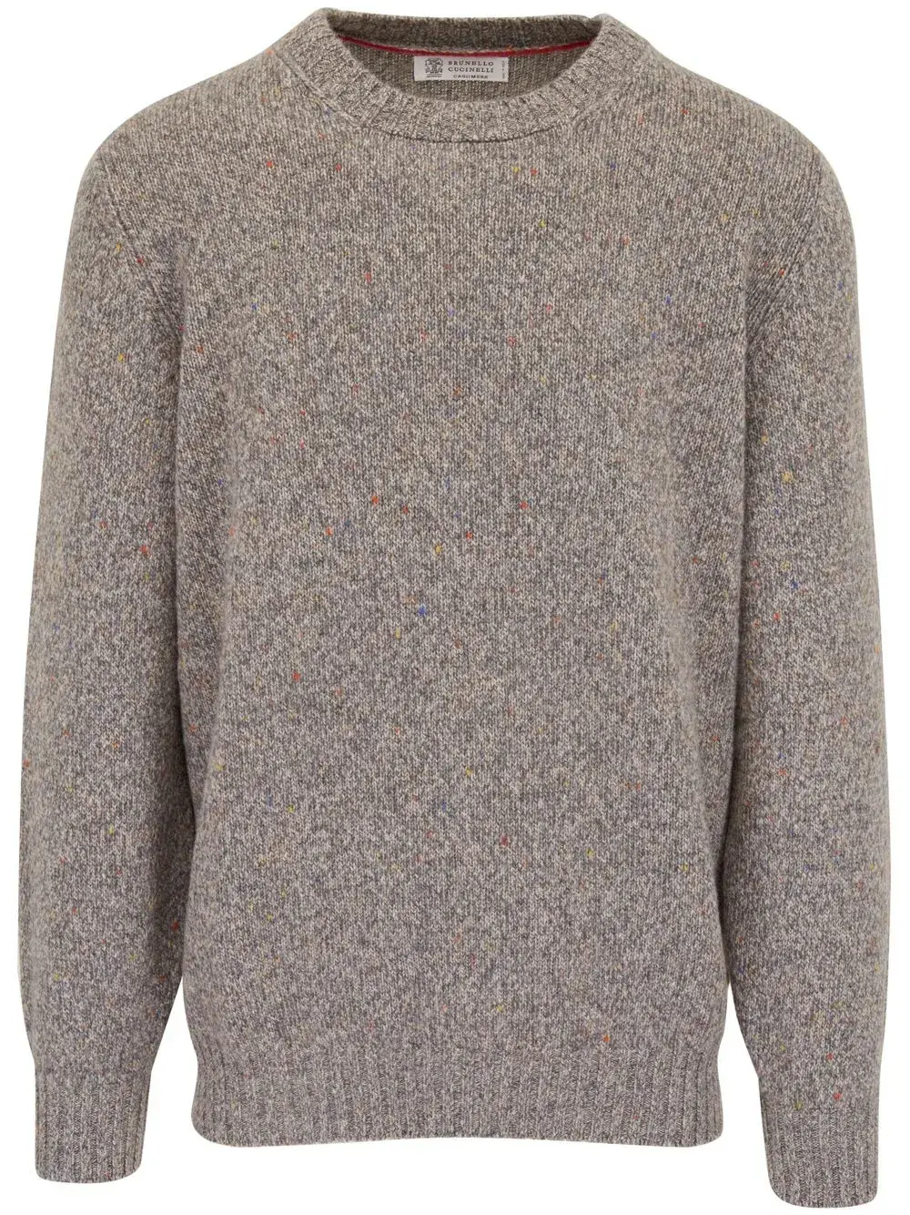 Джемпер с круглым вырезом Brunello Cucinelli, серый
Джемпер с круглым вырезом Brunello Cucinelli, серый