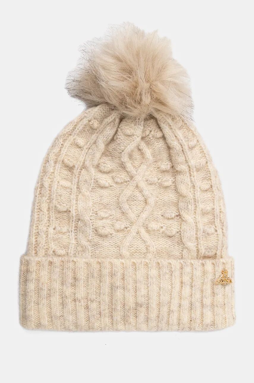 Медицинская шапка из смесовой шерсти Medicine, бежевый
Медицинская шапка из смесовой шерсти Medicine, бежевый