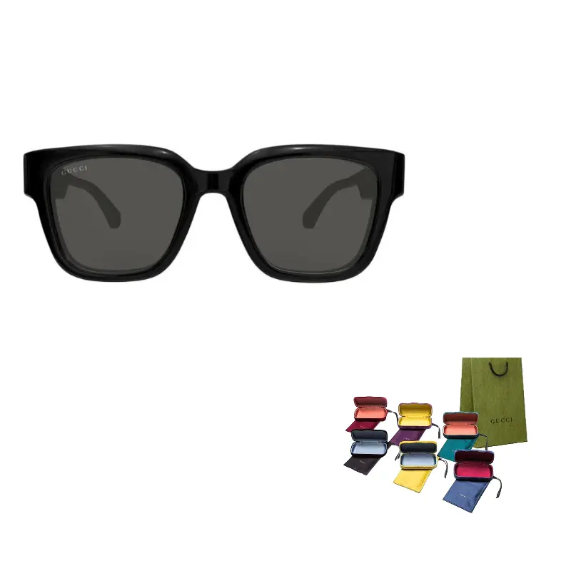 GUCCI Квадратные солнцезащитные очки с полной оправой, Classic Black
GUCCI Квадратные солнцезащитные очки с полной оправой, Classic Black