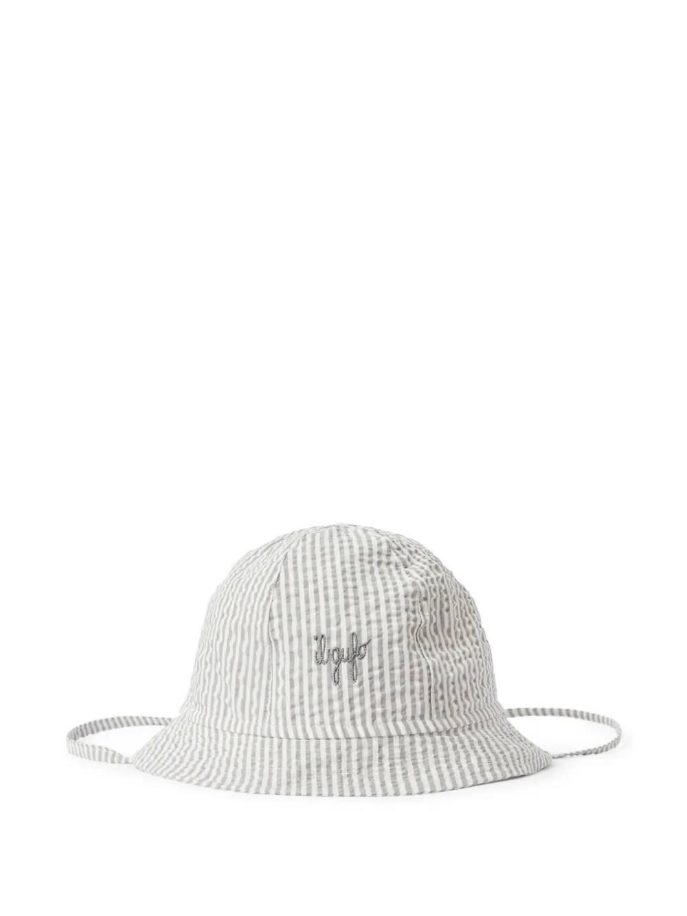 Панама с вышитым логотипом Il Gufo, серый
Панама с вышитым логотипом Il Gufo, серый