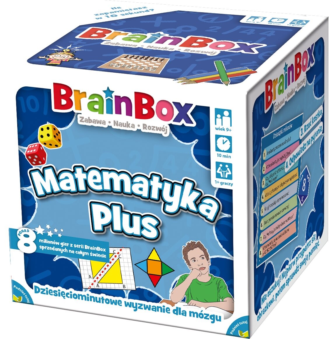 BrainBox - Mathematics Plus (второе издание) Развивающая игра Rebel
BrainBox - Mathematics Plus (второе издание) Развивающая игра Rebel