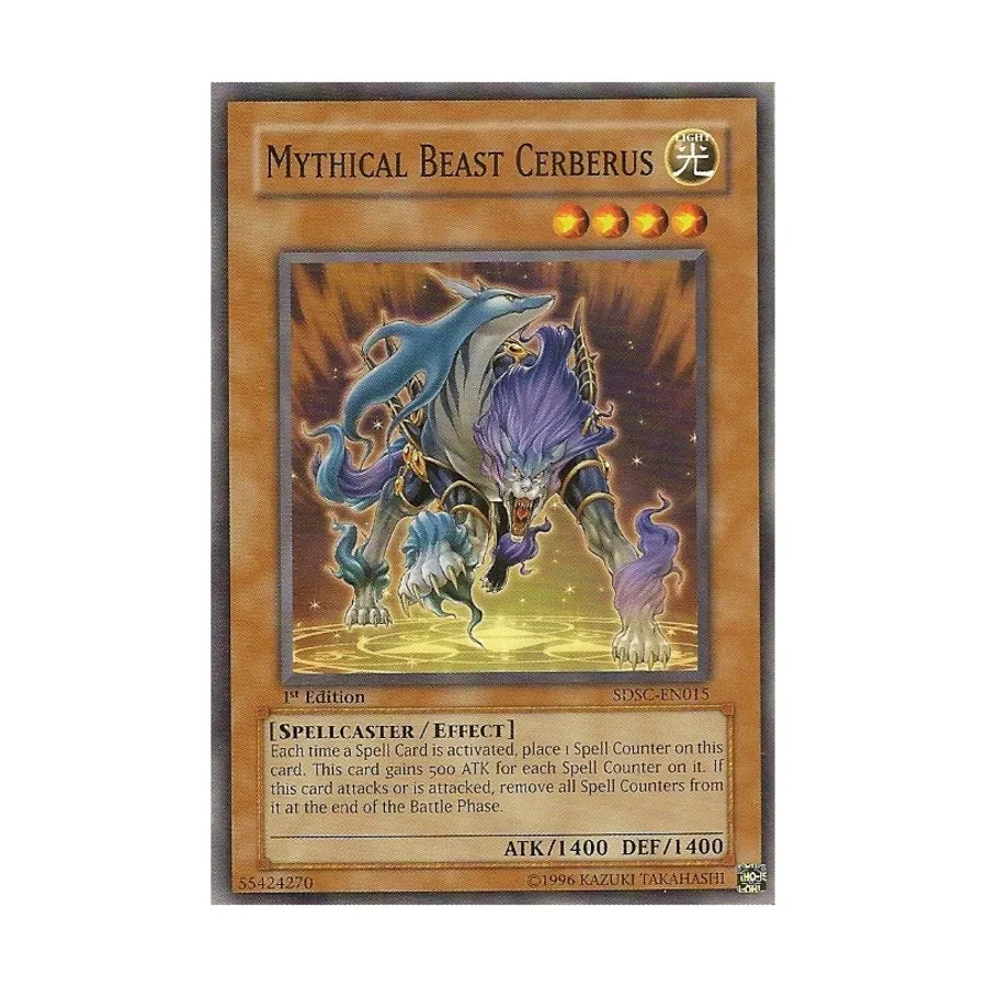 CCG Мифический Зверь Цербер (Обычный), Yu-Gi-Oh - Structure Deck - Spellcaster's Command - Singles
CCG Мифический Зверь Цербер (Обычный), Yu-Gi-Oh - Structure Deck - Spellcaster's Command - Singles